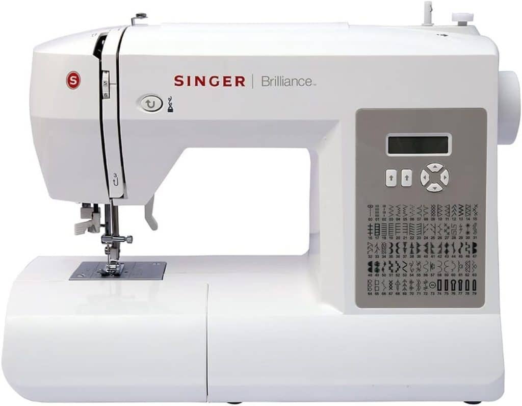 Test de la machine à coudre singer 6180 brilliance : 80 points électroniques