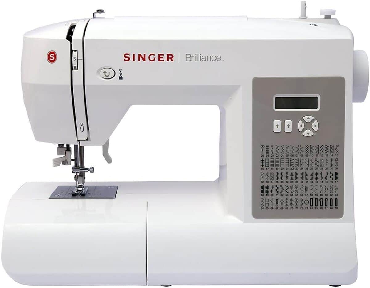 Test de la machine à coudre singer 6180 brilliance : 80 points électroniques