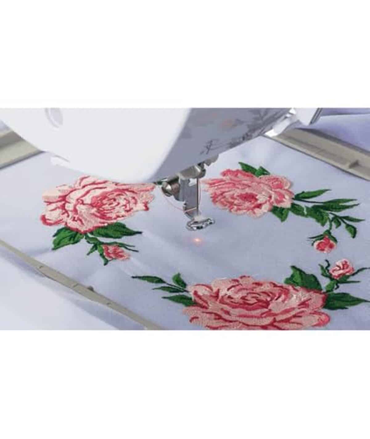 Test du pied de broderie brother fled2 avec pointeur led