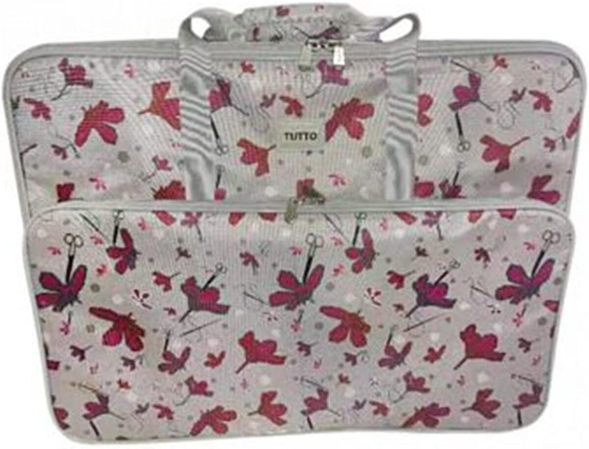 Test du sac de broderie XL Tutto motif marguerites