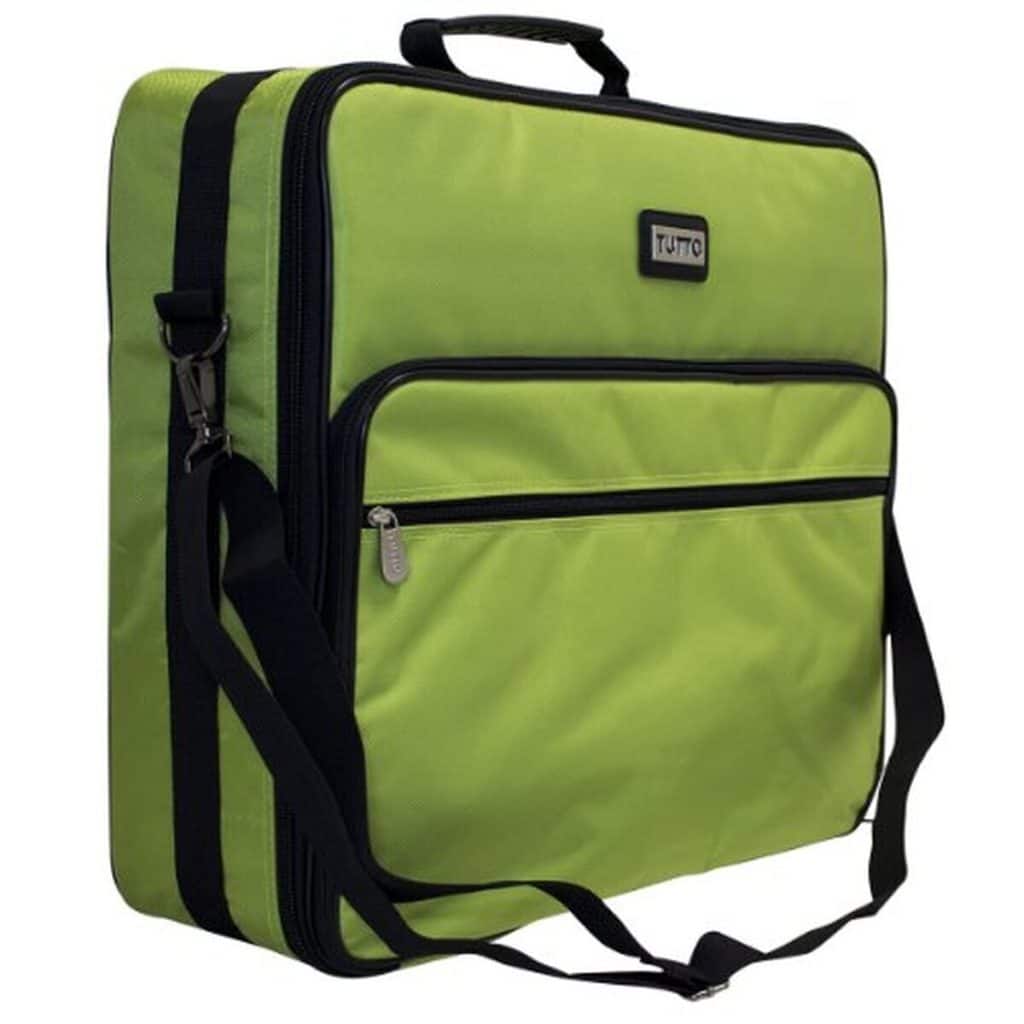 Test : sac brodé tutto multicolore citron vert 19 pouces