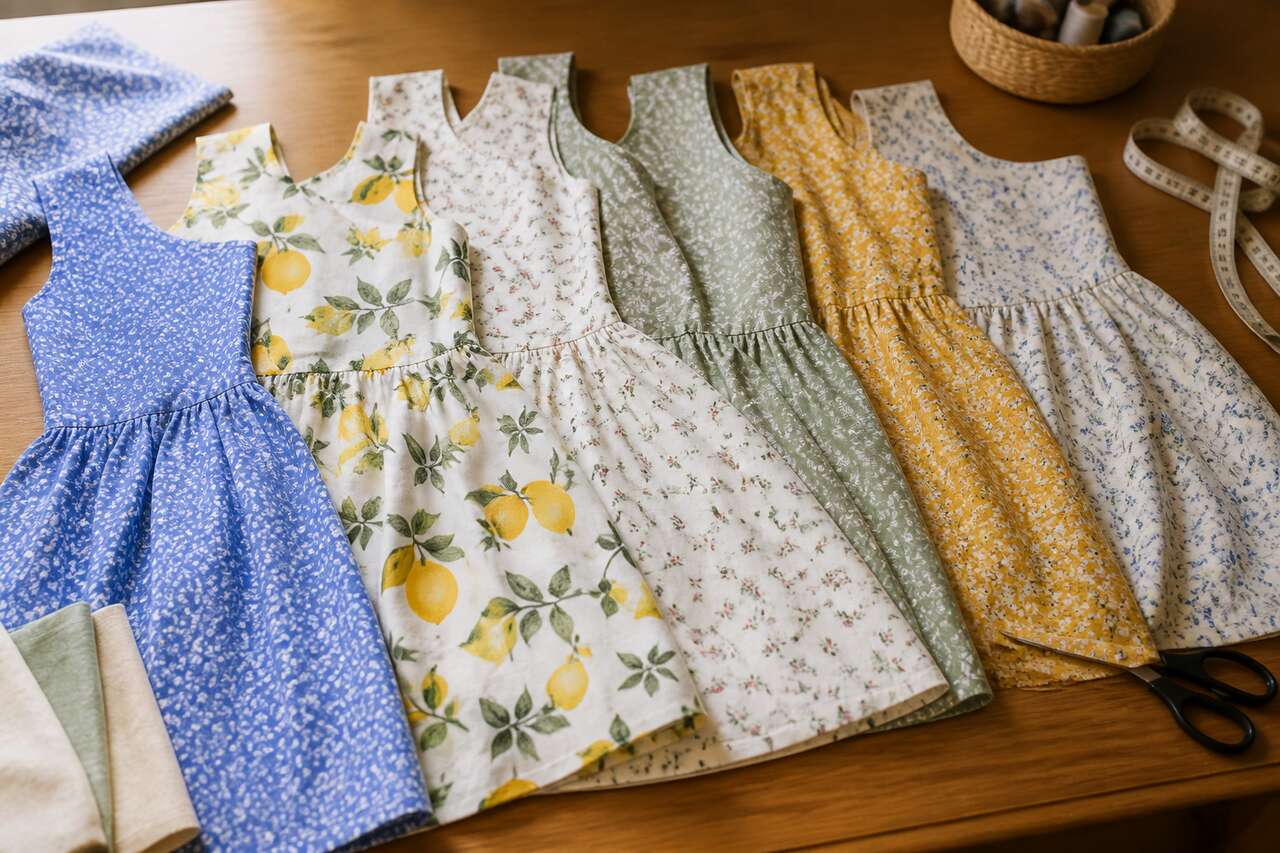 Top 20 des patrons de robes d'&eacute;t&eacute; faciles &agrave; coudre, class&eacute;s par niveau