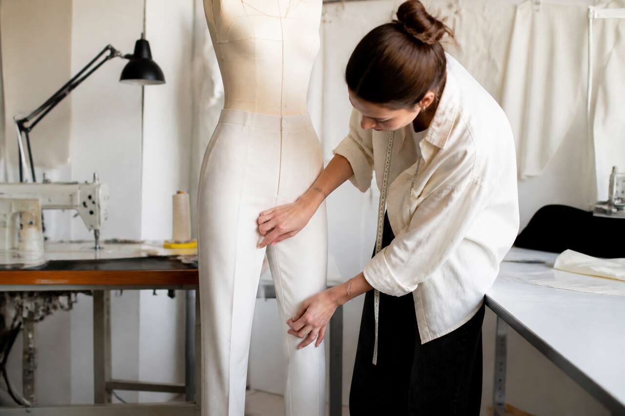 Cas particulier: modifier un patron de pantalon (fourche, bassin, jambe)