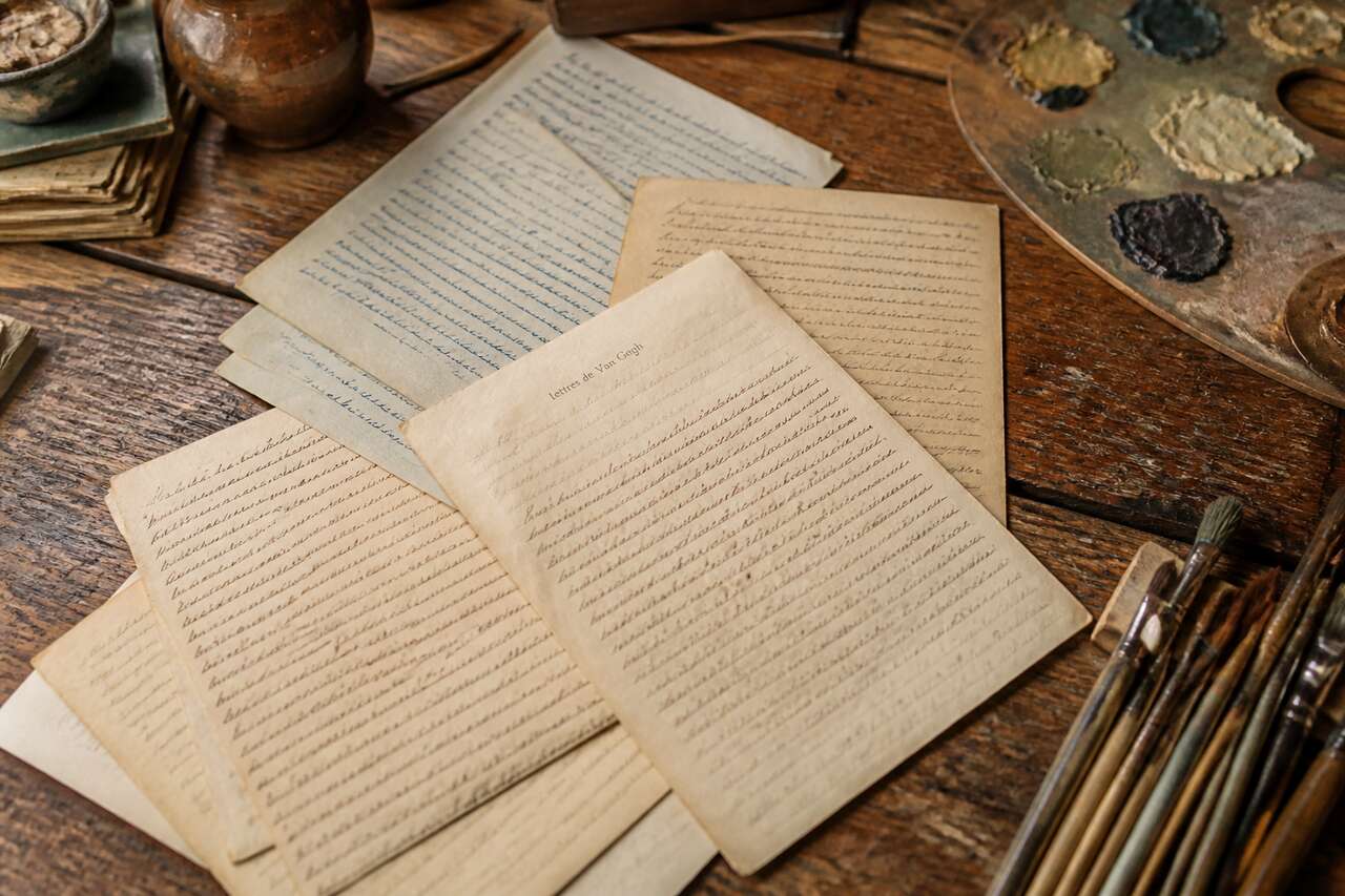 Ce que les lettres racontent de sa vision de la peinture et du m&eacute;tier