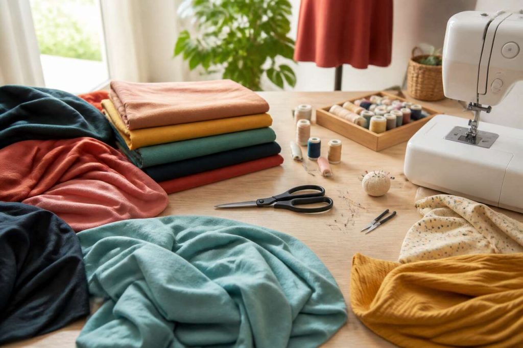 15 patrons de robes faciles à coudre en jersey et maille