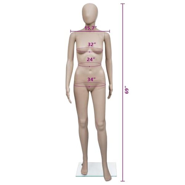 Découvrez notre avis détaillé sur le mannequin femme vidaXL en PVC et verre trempé : qualité, design et fonctionnalités pour vos présentations.