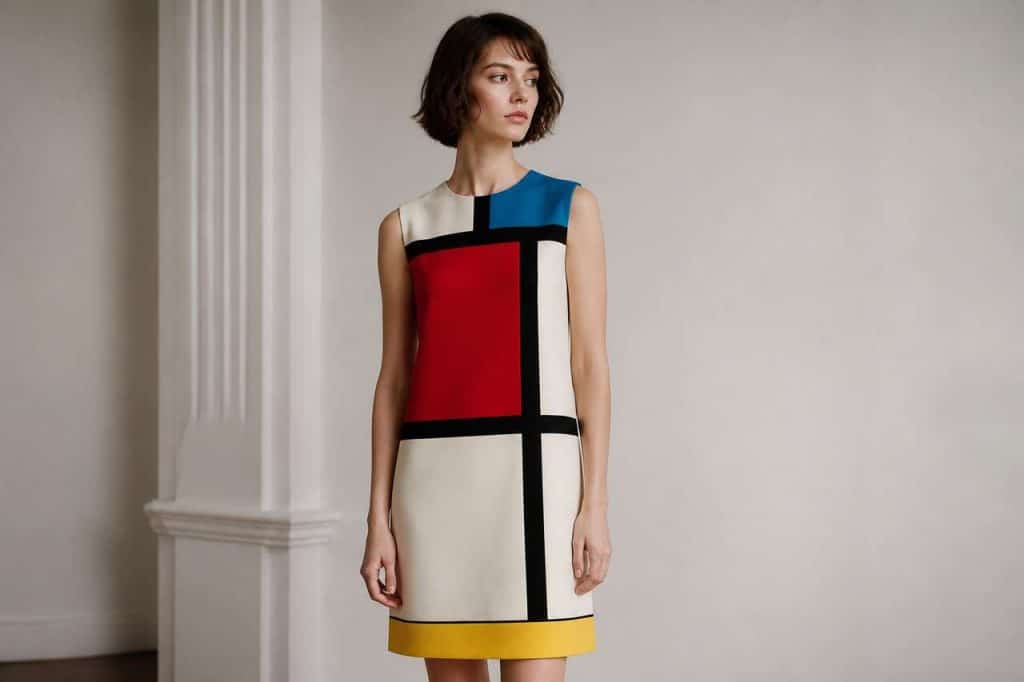 La robe Mondrian d'Yves Saint Laurent : icône de la mode
