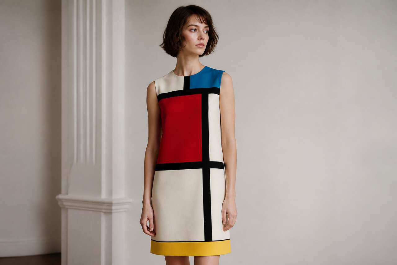 La robe Mondrian d'Yves Saint Laurent : icône de la mode