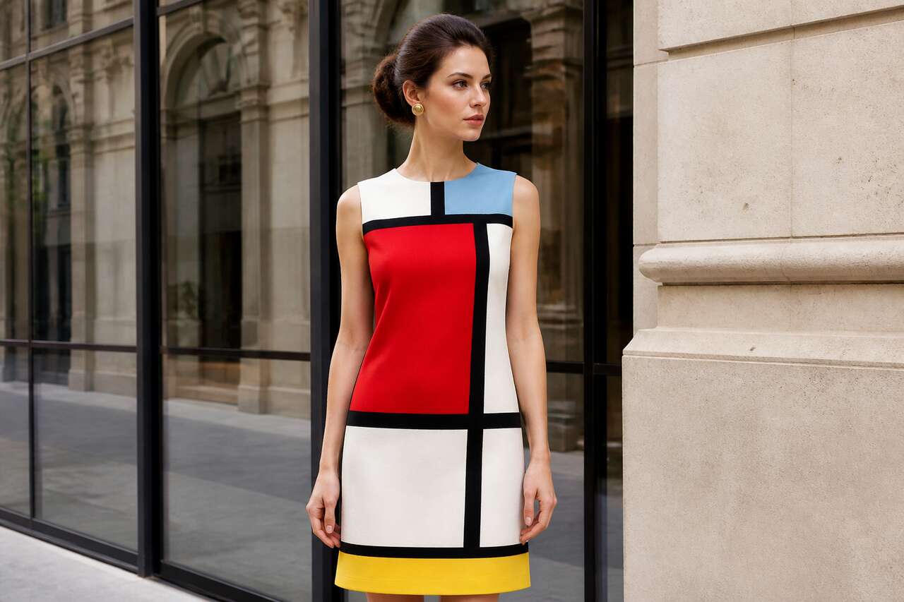 Pourquoi la robe mondrian est devenue une ic&ocirc;ne