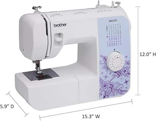 Découvrez notre test détaillé de la machine à coudre Brother XM2701S et sa table d'extension WT9 : caractéristiques, performances et verdict final pour les couturières.