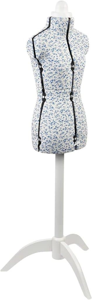 Avis sur le mannequin couture réglable motif Sucre Ditsy taille XS