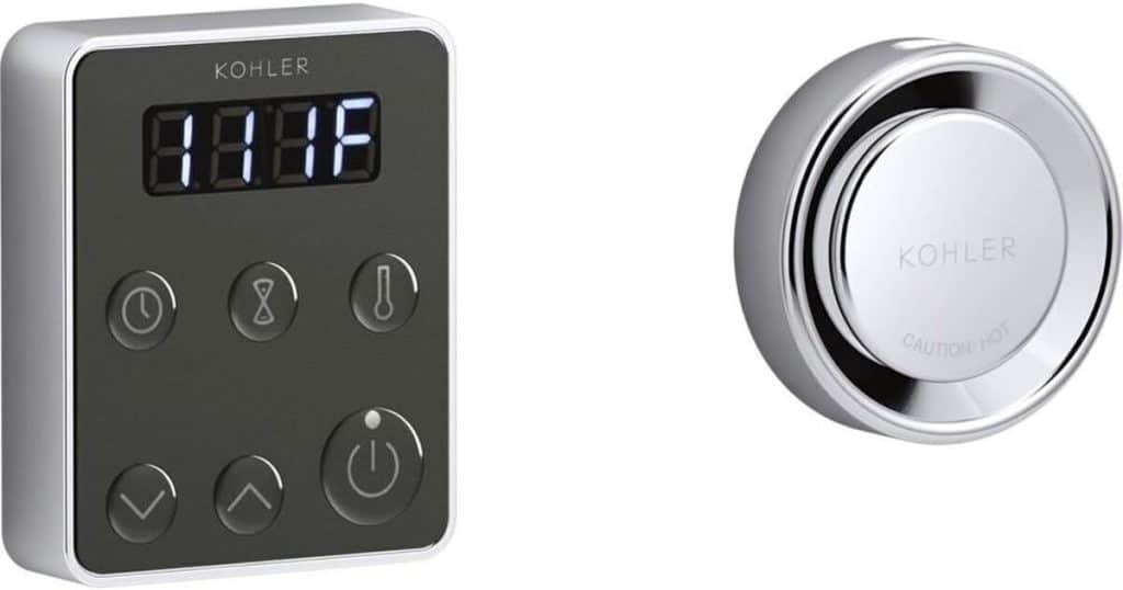 Test du générateur de vapeur 253t Invigoration série control kit chrome poli
