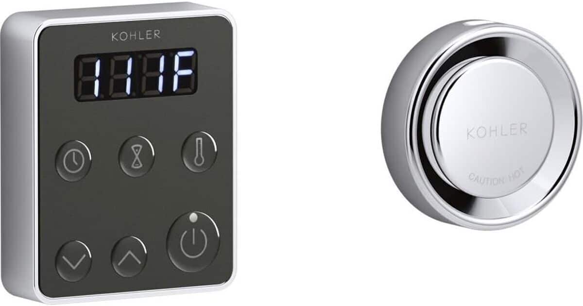 Test du générateur de vapeur 253t Invigoration série control kit chrome poli