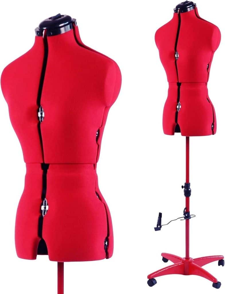 Test : mannequin de couture PDM WORLDWIDE réglable taille 34-42
