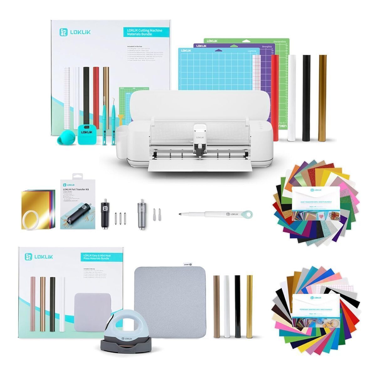 Test : mini presse LOKLiK et découpeuse iCraft