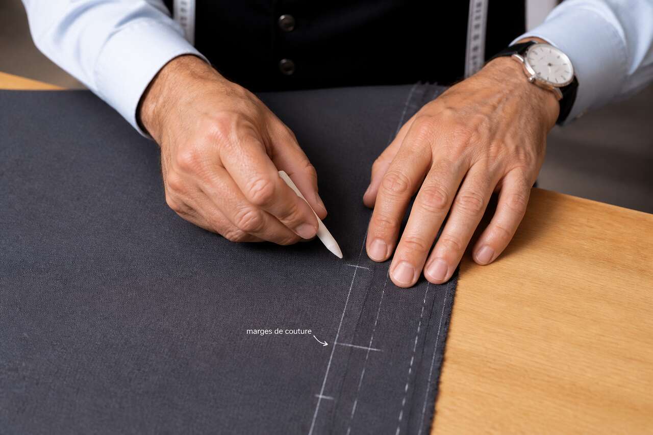 Tracer les marges de couture : m&eacute;thode pas &agrave; pas qui &eacute;vite les d&eacute;calages