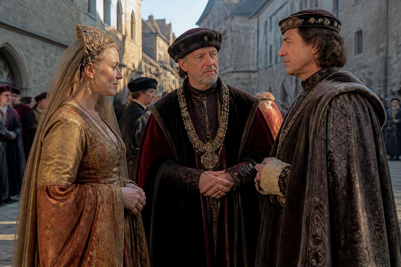 Moyen &acirc;ge: hi&eacute;rarchies, mati&egrave;res rares et lois somptuaires