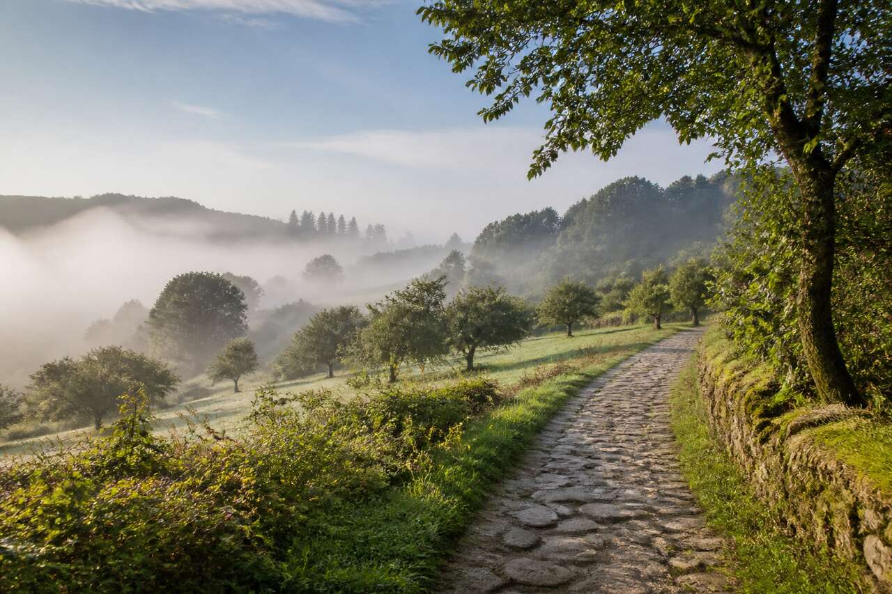 De quoi parle &laquo; sur la route de... bannalec &agrave; compostelle &raquo;