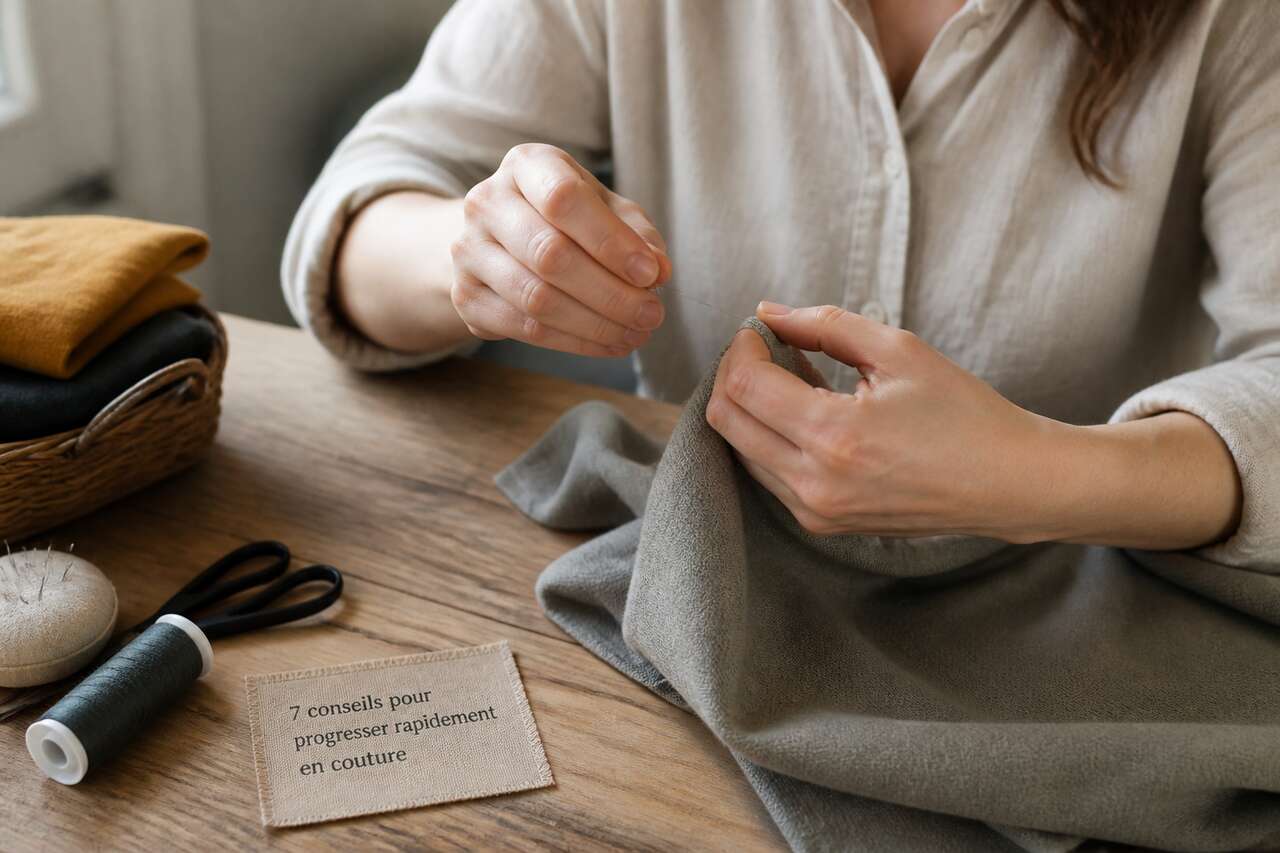 7 conseils pour progresser rapidement en couture