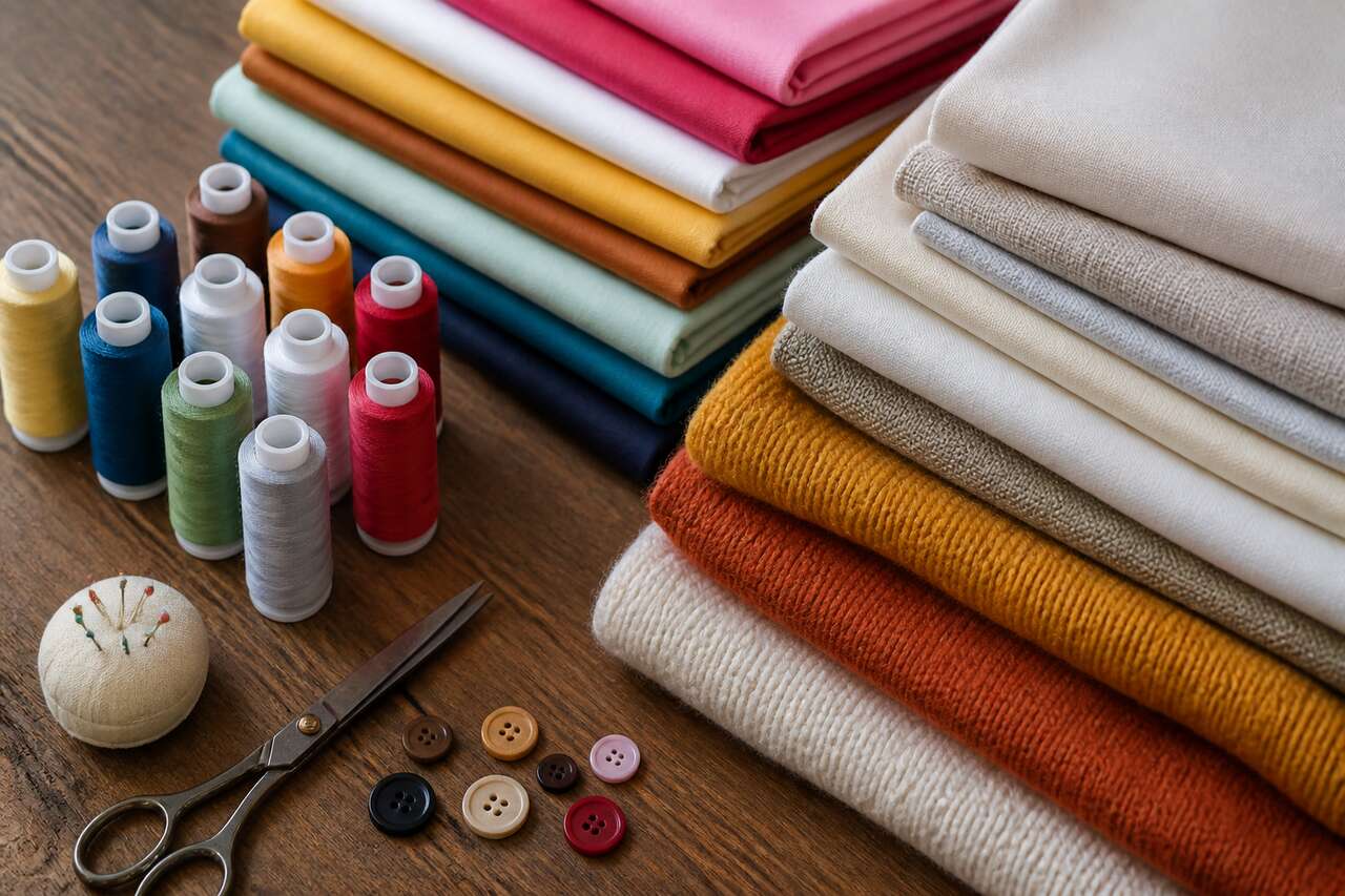 Tableau de correspondance: quel fil choisir pour chaque tissu courant Tableau de correspondance: quel fil choisir pour chaque tissu courant