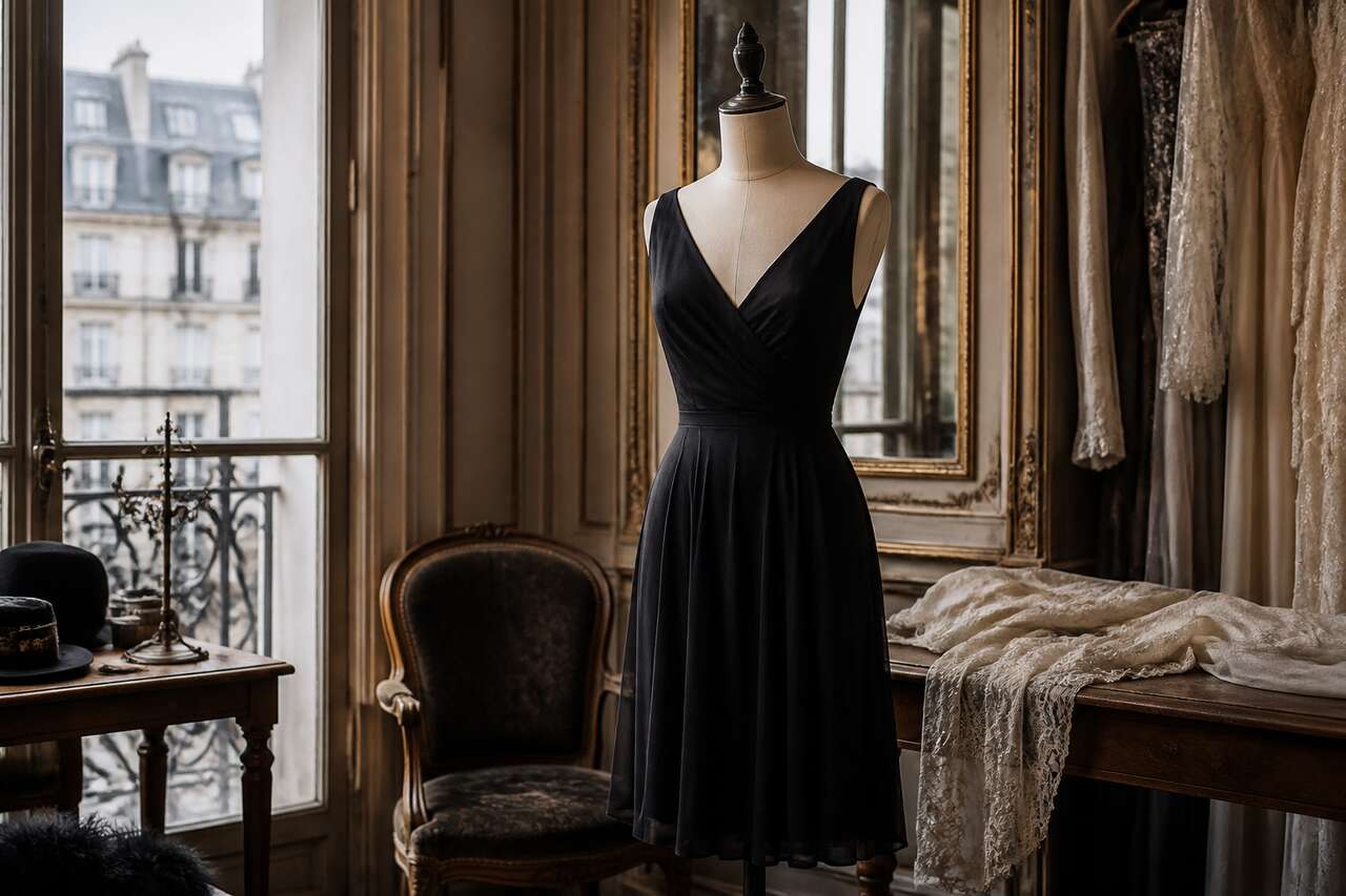 Avant 1926 : le noir, un code social plus qu’une couleur de mode Avant 1926 : le noir, un code social plus qu’une couleur de mode