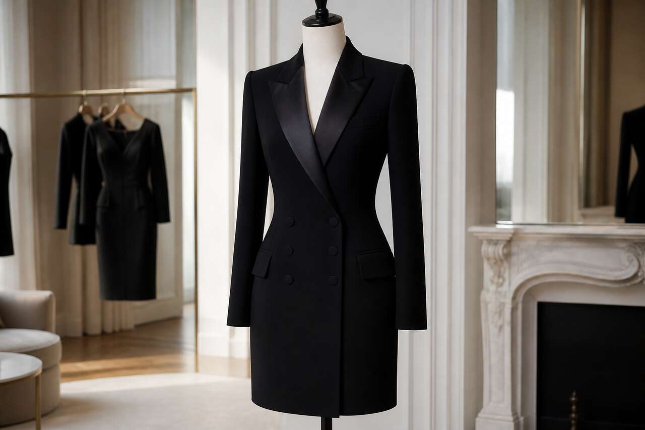 La robe smoking d'Yves Saint Laurent : icône de l'élégance intemporelle