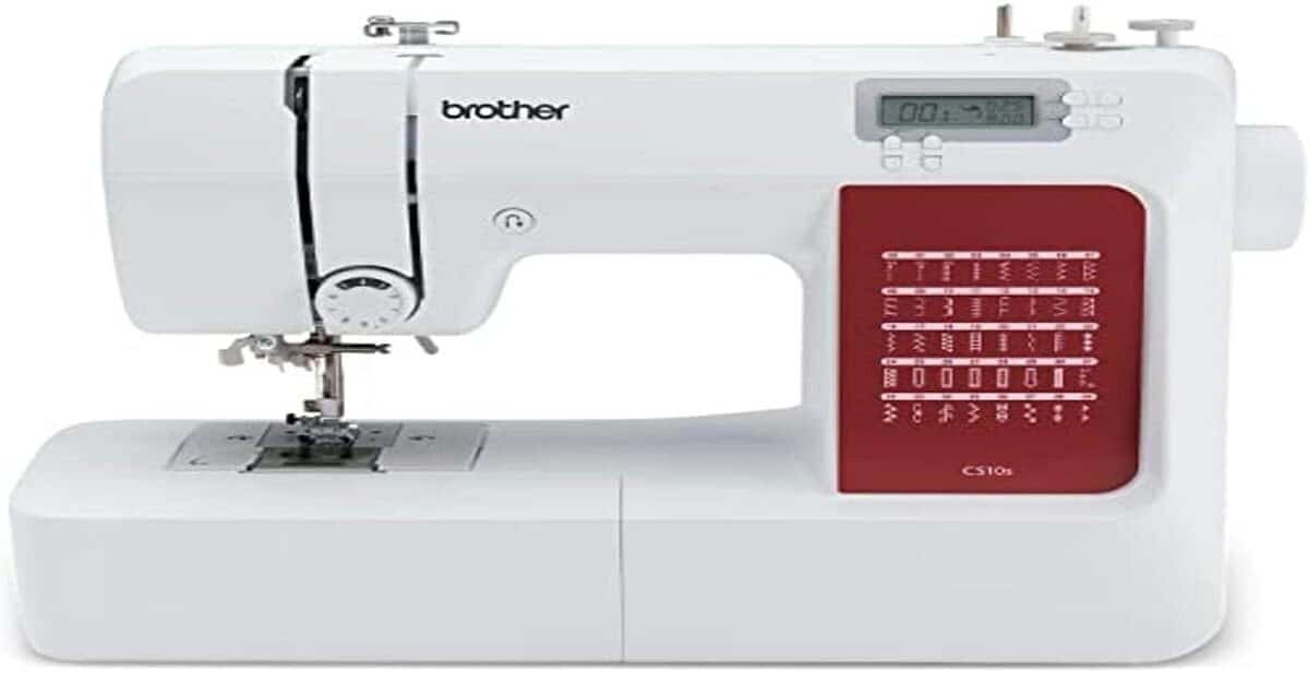 Test de la machine à coudre électronique Brother CS10s