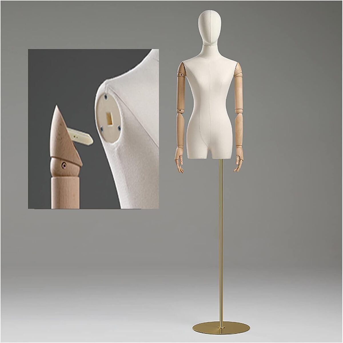 Test du mannequin de couture GOCHUSX ajustable et robuste