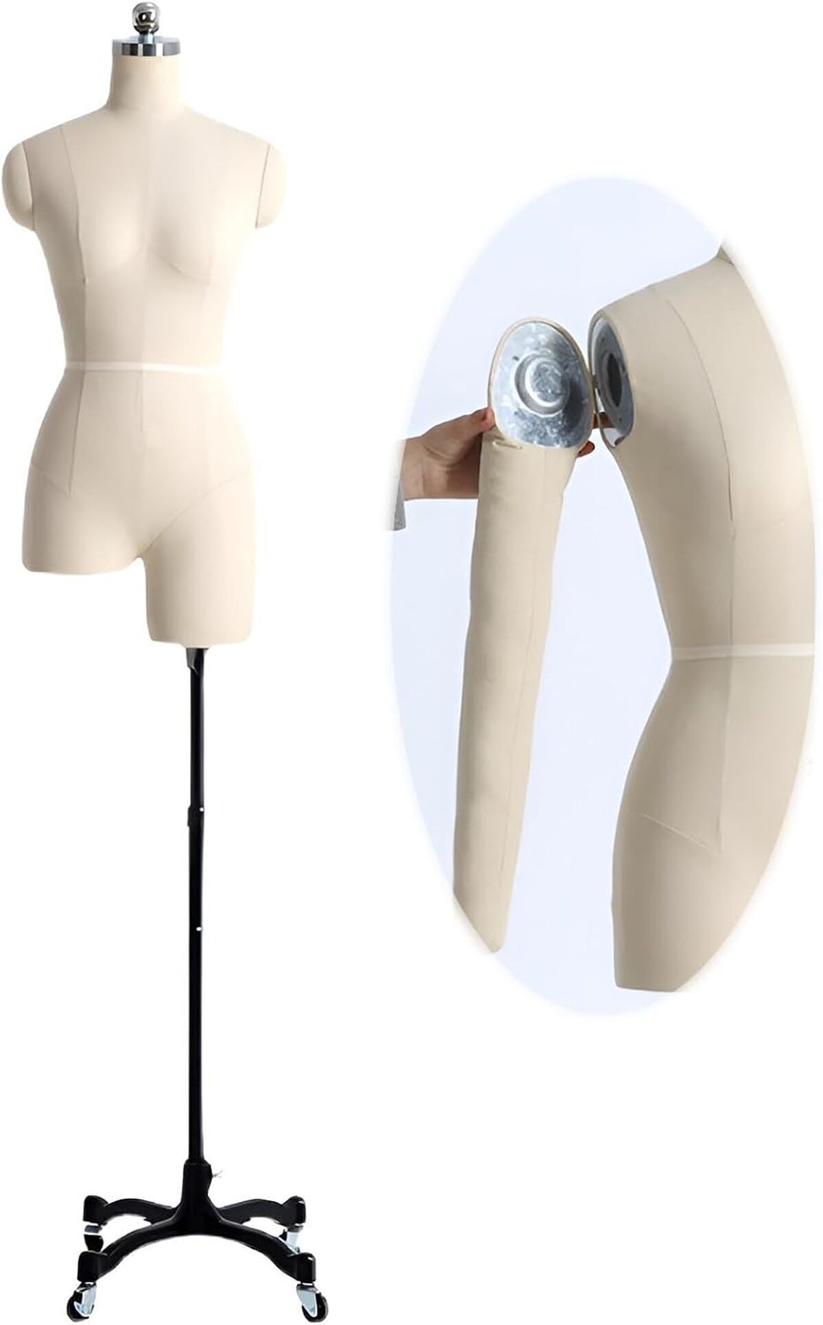 Test du mannequin de couture Model88, xXL pour créations féminines