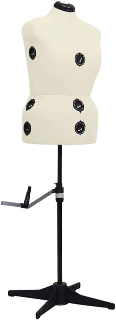 Test du mannequin de couture VidaXL taille L ajustable