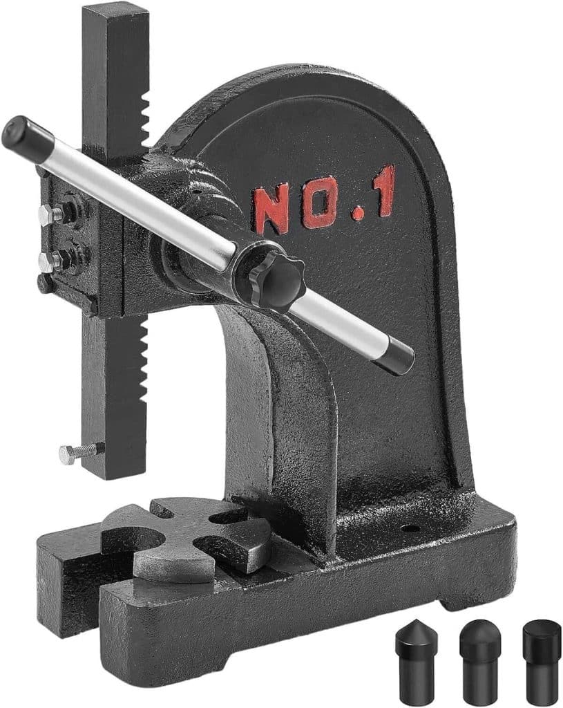 Test : vEVOR presse à crémaillère 1 tonne