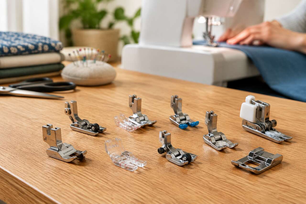 Comment choisir le bon pied presseur pour votre machine à coudre ?