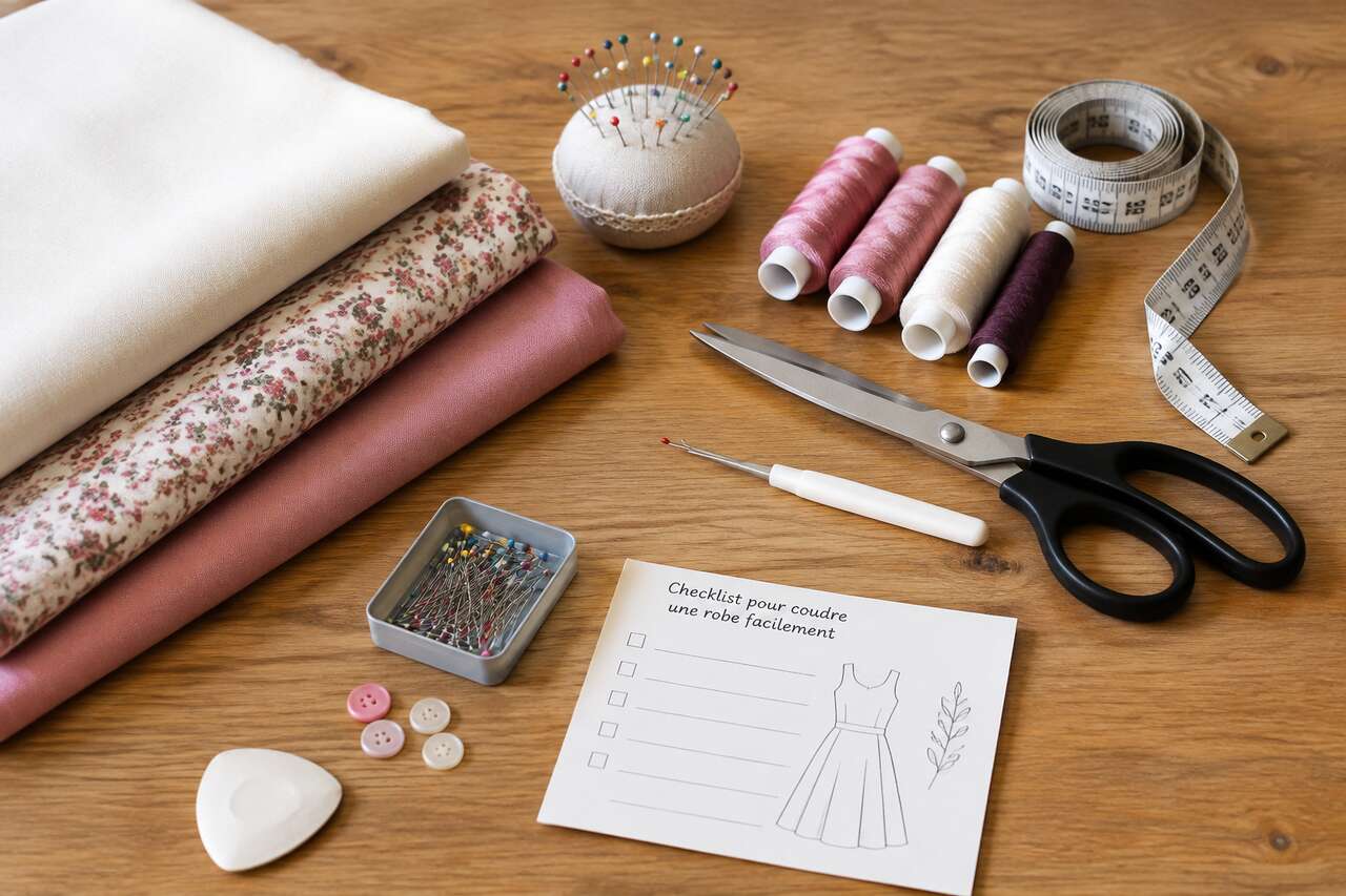 Matériel et tissu: la checklist pour éviter les galères Matériel et tissu: la checklist pour éviter les galères