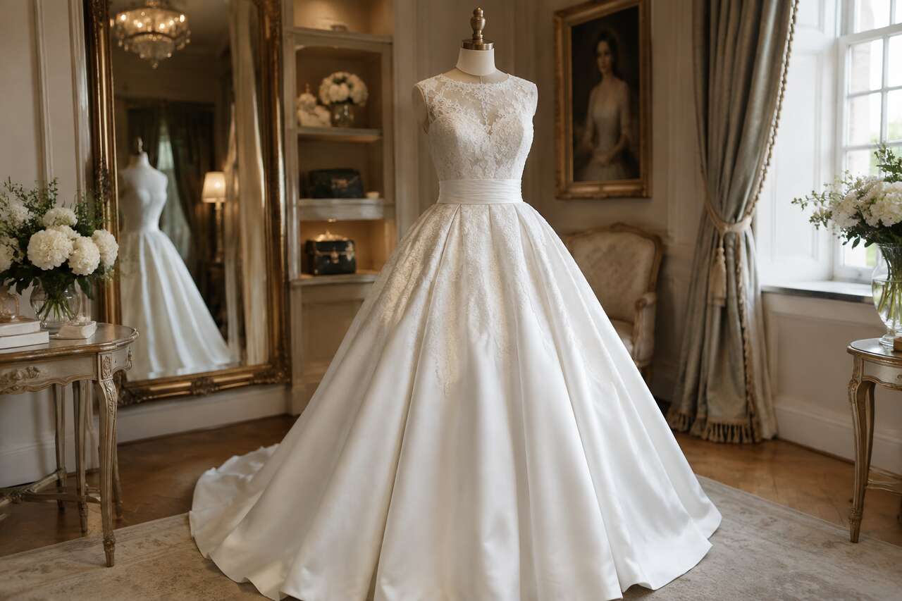 Une robe devenue un repère culturel du mariage princier Une robe devenue un repère culturel du mariage princier
