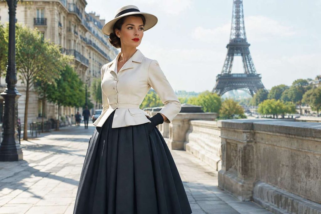 La robe new look de Christian Dior : révolution de la mode féminine