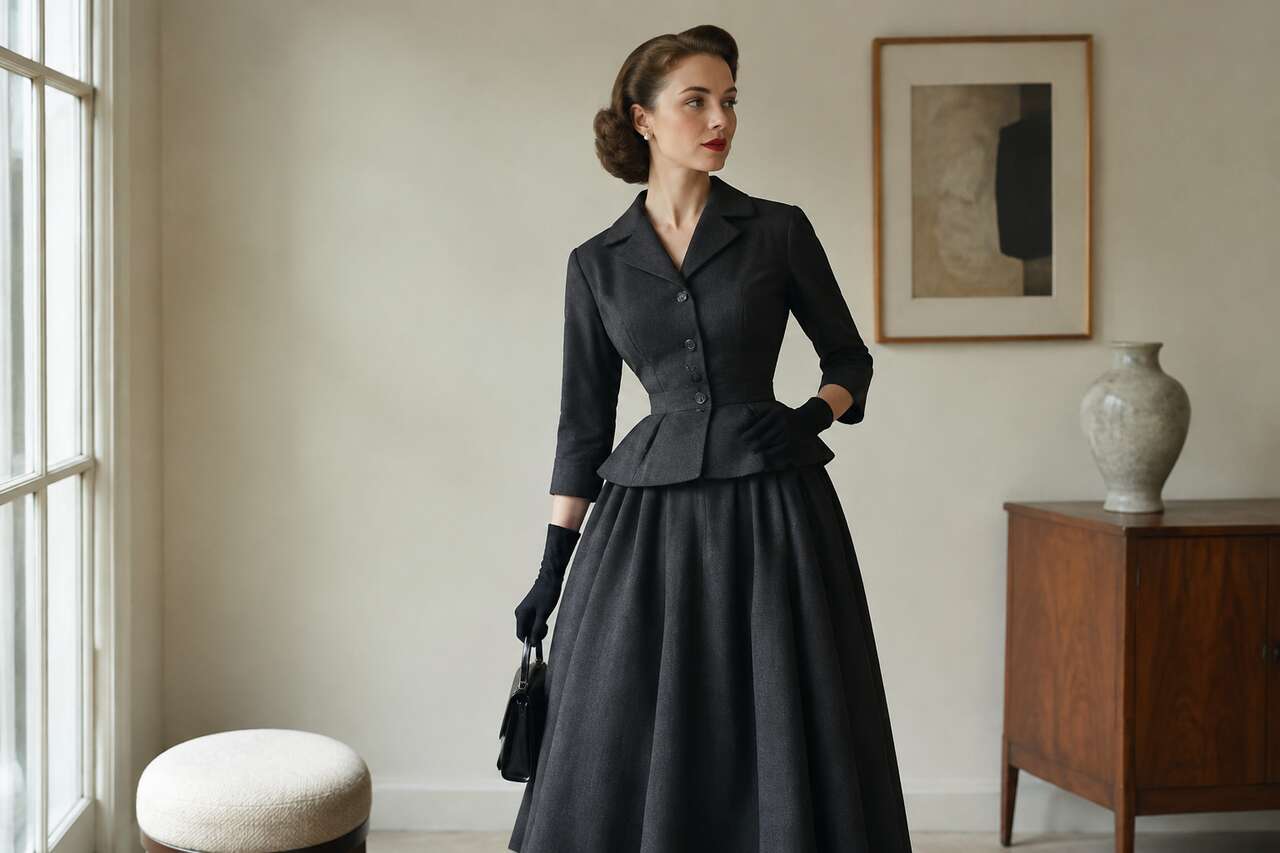 Le tailleur bar, ic&ocirc;ne et condens&eacute; de la r&eacute;volution dior