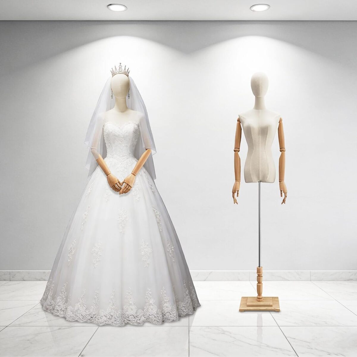 Mannequin de couture blanc taille M pour femme : avis et test complet